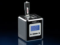 auvisio USB-MP3-Wecker "Black Magic Cube" auvisio