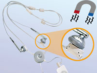 auvisio Stereo-Ohrhörer "Magnet Clip" auvisio