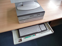 Tastaturauszug Tastatur-Schublade für Untertisch-Montage Tastaturschublade 
