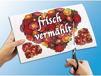 Sattleford 20 Klebefolien A4 transparent f&uuml;r Inkjet Sattleford Bedruckbare Klebefolien