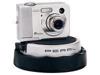 PEARL 360°-Panorama-Kamera-Drehteller inkl. Software PanoramaPlus 3 PEARL