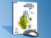 Corel Draw 11 Graphic Suite OEM im Bundle mit opt. PS/2-Maus Corel
