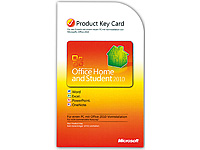 Microsoft Office 2010 Home & Student (Product Key Card) Microsoft Office-Pakete (PC-Software)