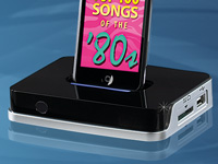 auvisio 2in1 Docking-Station & Mediaplayer für iPod & iPhone auvisio