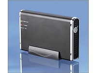 Xystec 3,5'' USB-Festplattengehäuse (SATA) mit Energiespar-Management Xystec