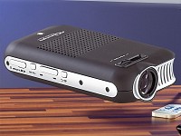 SceneLights Technologies Mini-LED-Beamer +Mediaplayer "Pocket Cinema" (refurbished) SceneLights Technologies Kompakt LED Beamer