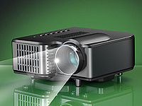 SceneLights Clip-LED-Beamer 20 Lumen LB-618 mit Media-Player & AV-In SceneLights