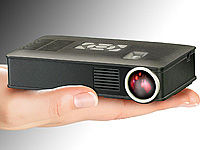 SceneLights HDMI-LED-Beamer "DL-240" mit XGA-Auflösung SceneLights Kompakt LED Beamer