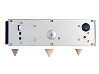 auvisio Lautsprecher MSS-440.bt mit Bluetooth, USB-Ladeport, weiß auvisio Musik-Systeme mit Bluetooth