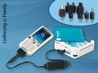 tka Köbele Akkutechnik Akku-Power-Bank mit Adapter für Handy und USB tka Köbele Akkutechnik