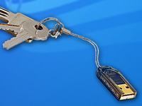 Xystec Ultrakleiner SDHC microSD-Cardreader USB2.0 Xystec