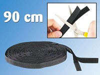 PEARL Klettband-Kabelbinder 100 Stück – Wiederverwendbar, Länge 180 Mm, Variabler Durchmesser