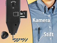 OctaCam SD-Pocket-Cam "Observer" im Kugelschreiberdesign (refurbished) OctaCam