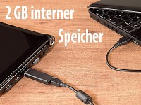 Xystec High-Speed-Linkkabel mit 2 GB Flashspeicher & Remote Share Xystec 