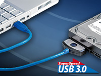 Xystec Festplatten-Adapter SATA auf USB3.0 (refurbished) Xystec SATA-Festplatten-Adapter