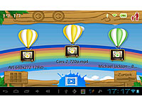 TOUCHLET Tablet-PC Software für Kinder - Kid's Launcher TOUCHLET Android-Tablet-PCs (MINI 7")