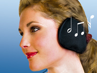Q-Sonic Ohrenwärmer-Kopfhörer für MP3-Player u.v.m. Q-Sonic 