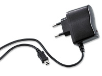 simvalley MOBILE 230-Volt-Ladegerät für Handys & Co mit Mini-USB-Anschluss simvalley MOBILE 230-V-Ladegerät mit Mini-USB