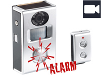 VisorTech Solar-Alarmanlage mit Bewegungsmelder (refurbished) VisorTech