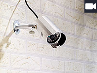 VisorTech wetterfeste Überwachungskamera ASC-1420.IR mit Nachtsicht VisorTech Überwachungskameras (BNC-Kabel)