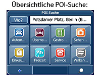 NavGear Multimedia GPS-Navisystem StreetMate GP-35.3 + D-Karten 1GB SD NavGear 