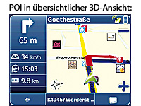 NavGear Multimedia GPS-Navisystem StreetMate GP-35.3 + D-Karten 1GB SD NavGear 