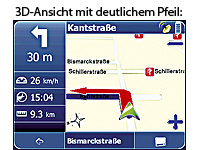 NavGear Multimedia GPS-Navisystem StreetMate GP-35.3 + D-Karten 1GB SD NavGear 