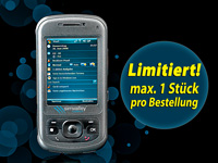 simvalley MOBILE Smartphone XP-25 mit Windows Mobile 6.1 VERTRAGSFREI simvalley MOBILE