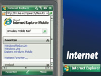 simvalley MOBILE Smartphone XP-25 mit Windows Mobile 6.1 VERTRAGSFREI simvalley MOBILE