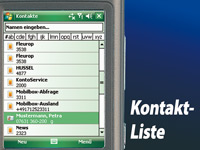 simvalley MOBILE Smartphone XP-25 mit Windows Mobile 6.1 VERTRAGSFREI simvalley MOBILE