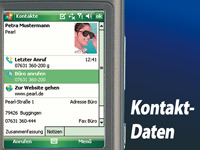simvalley MOBILE Smartphone XP-25 mit Windows Mobile 6.1 VERTRAGSFREI simvalley MOBILE