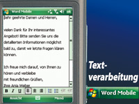 simvalley MOBILE Smartphone XP-25 mit Windows Mobile 6.1 VERTRAGSFREI simvalley MOBILE