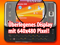M800 UMTS-/VGA Smartphone mit Windows Mobile 6 & GPS-Empf. 