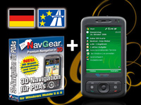 simvalley MOBILE Smartphone XP-65 + NavGear 3D-Navisoftware D+HSE,4GB simvalley MOBILE