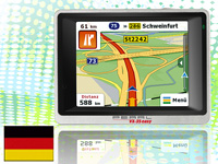 PEARL 3,5" GPS-Navigationssystem VX-35 Easy Deutschland PEARL