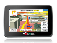 NavGear Multimedia Navisystem StreetMate GT-505-3D  Ost- & Westeuropa NavGear