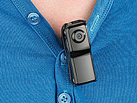 Somikon 3in1-Mini-Action-Cam "Raptor-640.pro" mit Sprach-Aktivierung Somikon Mini-Kameras