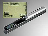 Somikon Portabler Dokumenten-Scanner 600dpi, bis DIN A4 (microSDHC) Somikon 