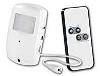 VisorTech Überwachungskamera mit PIR-Sensor und aktiver IR-Nachtsicht VisorTech Überwachungskameras mit Bewegungsmelder
