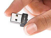 7links Micro-WLAN-Stick WS-150.XXS mit Hotspot 150 Mbit & ftp-Server 7links