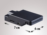 Somikon HD-Videorekorder & Überwachungskamera DSC-32. mini (refurbished) Somikon Programmierbare Überwachungskameras mit SD-Aufzeichnung