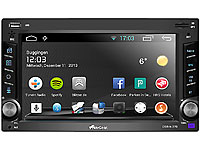 NavGear 2-DIN Android-Autoradio DSR-N 270 mit GPS, WiFi, BT2 NavGear 2 DIN Autoradios