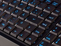 GeneralKeys USB-Tastatur ''Light Key'' mit Beleuchtung (refurbished) GeneralKeys