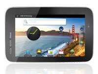 TOUCHLET 7"-Android-Tablet-PC X7G mit GPS & Navi-Software Westeuropa TOUCHLET Android-Tablet-PCs (MINI 7")