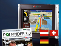 NavGear 3,5"-Navigationssystem GT-35-3D D-A-CH (refurbished) NavGear
