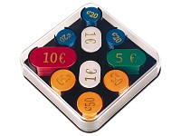 Grand Straight Royale 100 Roulette-Jetons im Sorter Grand Straight Royale 