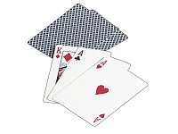 Grand Straight Royale Poker-/Black Jack-Karten, Casino-Qualität, blaue Rückseite Grand Straight Royale