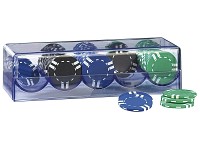 Grand Straight Royale Acryl Chip-Tray/Sorter für 100Chips mit Deckel Grand Straight Royale