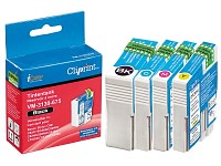 Cliprint ColorPack für EPSON (ersetzt T03214010 + T042240-440) Cliprint Kompatible Druckerpatronen für Epson Tintenstrahldrucker