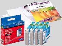 Cliprint 4er-Pack für EPSON (ersetzt T06114010), black Cliprint 